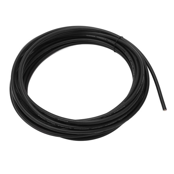 High Temperature Resistant Solar Panel Wire XLPE Black 10mm 10m / 3