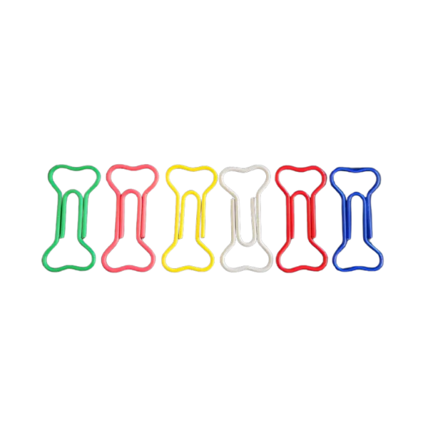 Dog Bone Paper Clips - Pack of 30