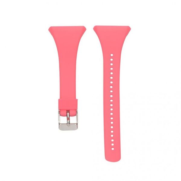 Silicone Strap Compatible with Polar FT4/FT7 - Size S/M/L -Red