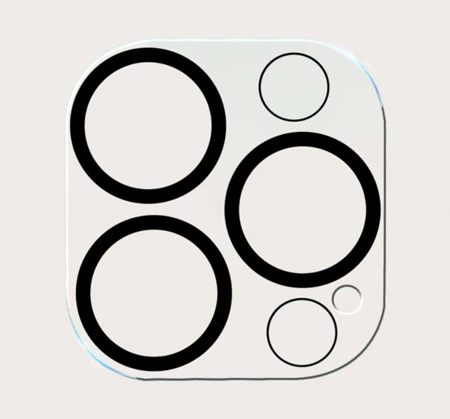 iPhone 12 Pro Camera Lens Glass Protector, High Quality Tempered Glass.