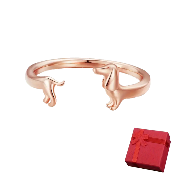 Cute &amp; Elegant Adjustable Dog Ring Open-end for Women and Men - FDJR1