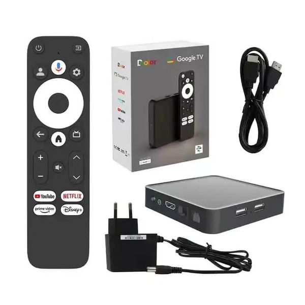 Dcolor GD2 TV Box-4K UHD Google Certified