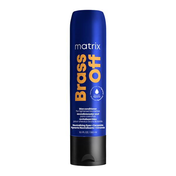 Matrix Brass Off Blue Pigmented Conditioner for Lightened Brunettes - 300ml
