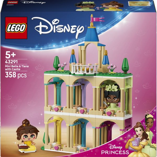 LEGO® Disney Princess Mini Belle &amp; Tiana with Castle 43291