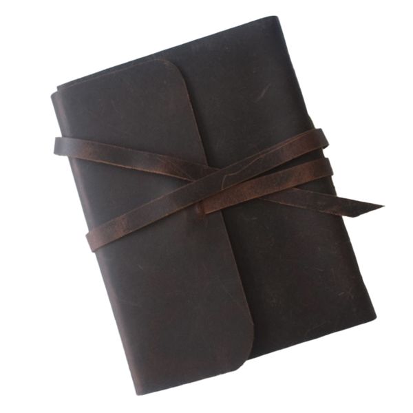 Vintage leather journal