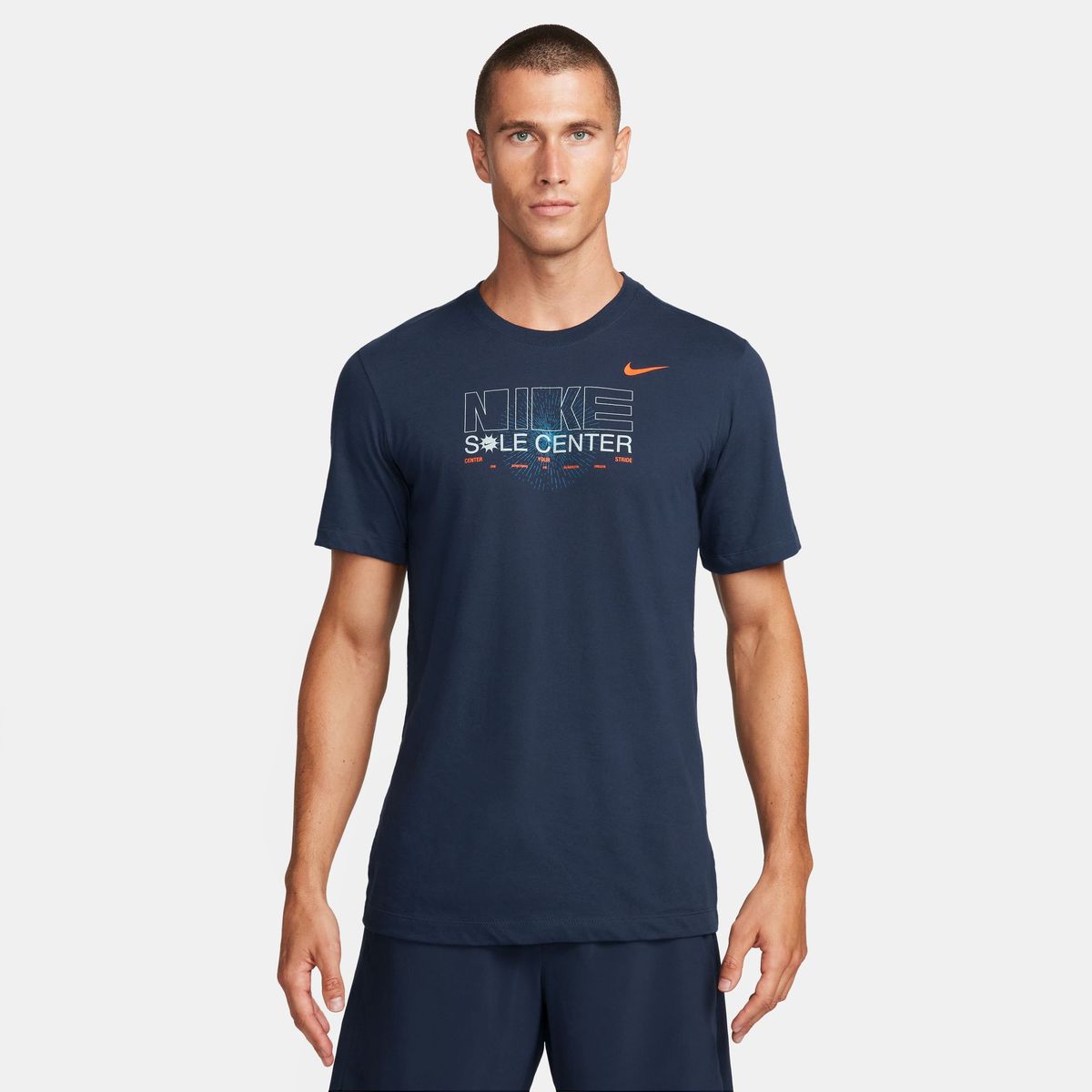 Nike Men's Dri-FIT Short Sleeve T-Shirt - Blue | Shop Today. Get it ...