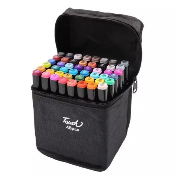 Dual Point Markers for Artists - set of 48