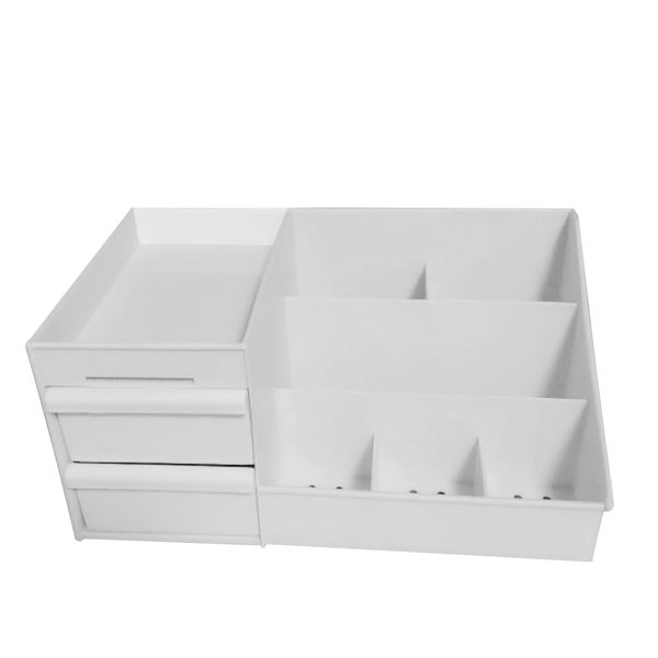 Makeup Box Stationery Organizer Large Capacity
