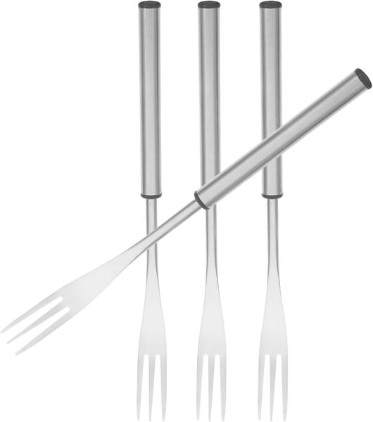 Stainless Steel Fondue Forks Cheese Chocolate Fruit