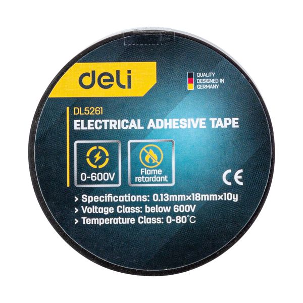 Deli Electrical insulating tape 0.13x18x9.15mm