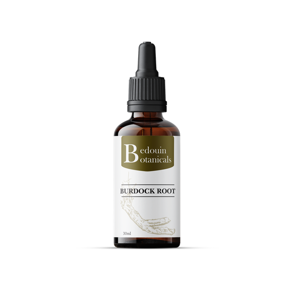 Burdock Root Alcoholic Tincture | 1:10 Extract | Bedouin Botanicals