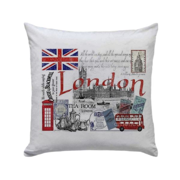 London England UK Pillow 30cm x 30cm