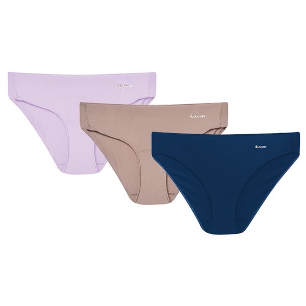 Jockey Ladies Underwear No Panty Line 3 Pack French Cut, Minimal Seam