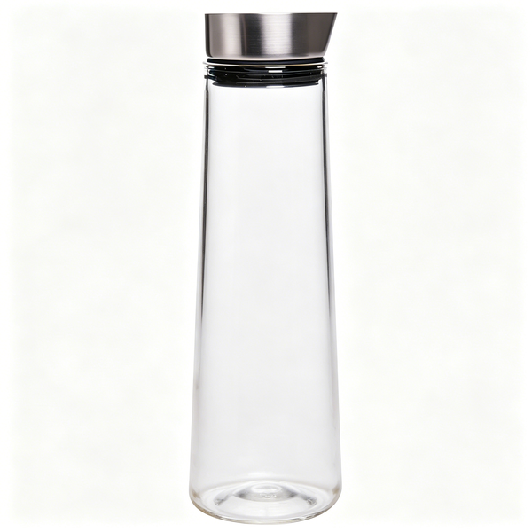 Glass Pitcher with Lid - 1.5 Liters - Refrigerator Safe