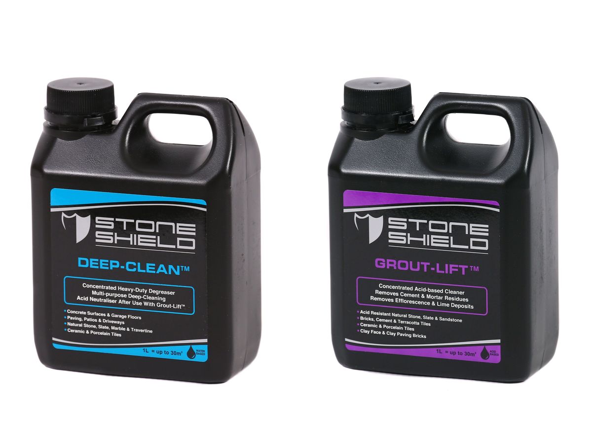 Stoneshield grout lift 1l deep clean 1l value pack shop today