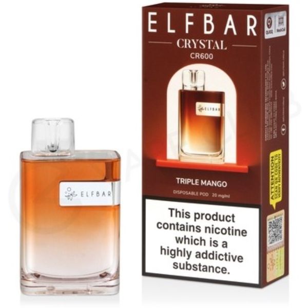 Elfbar CR 600 Puffs Disposable Vape - Triple Mango