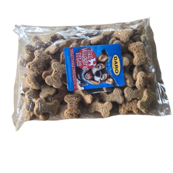DARO Tail Wagging Bites Small Dog Biscuits Treats - 500g