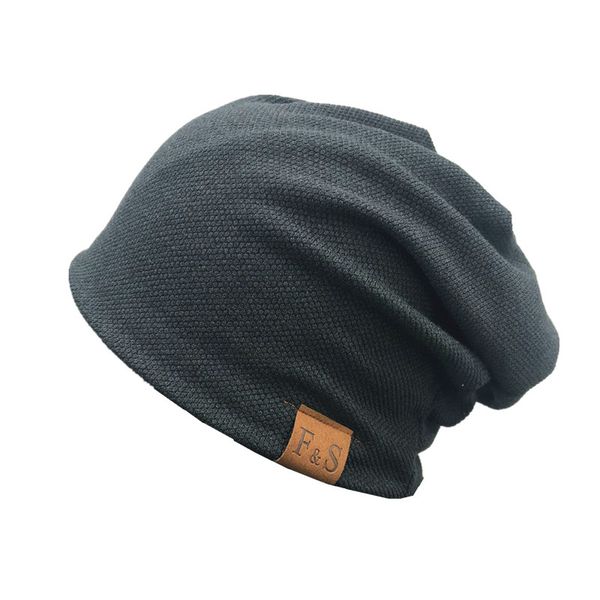 A bean hat suitable for both men and women, a cotton night sleep hat