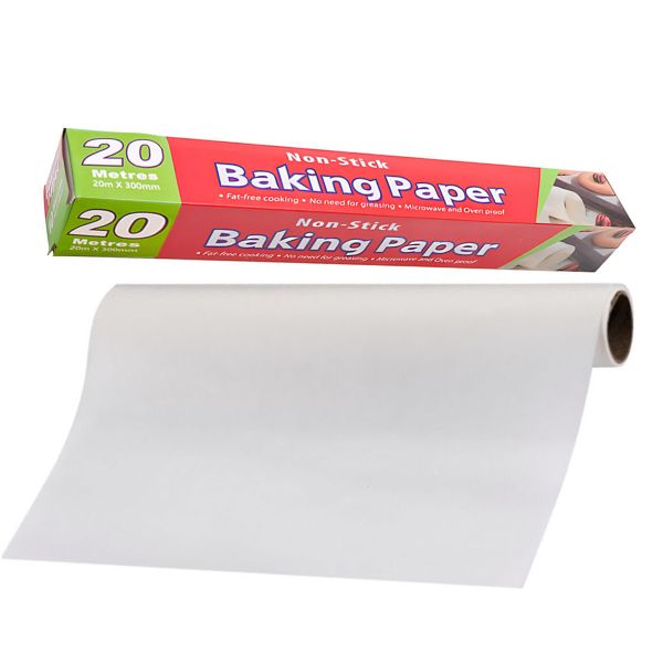 Baking Sheet Disposable Parchment Paper Roll - 20mx30cm