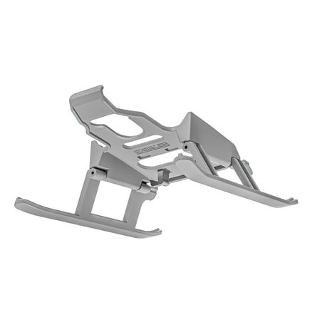 Folding Anti-Fall Landing Gear Compatible with DJI Mini 4 Pro | Grey ABS Image