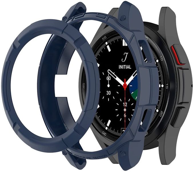 Case Frame Compatible with Samsung Galaxy Watch 4 Classic 46mm - Navy