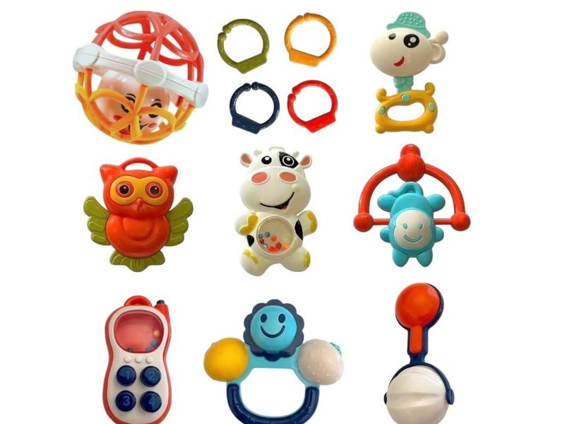 Infant &amp; Baby Toy Rattle Set