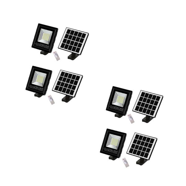 4 Piece Of 25W Waterproof Solar Flood Light with Remote GD-8625