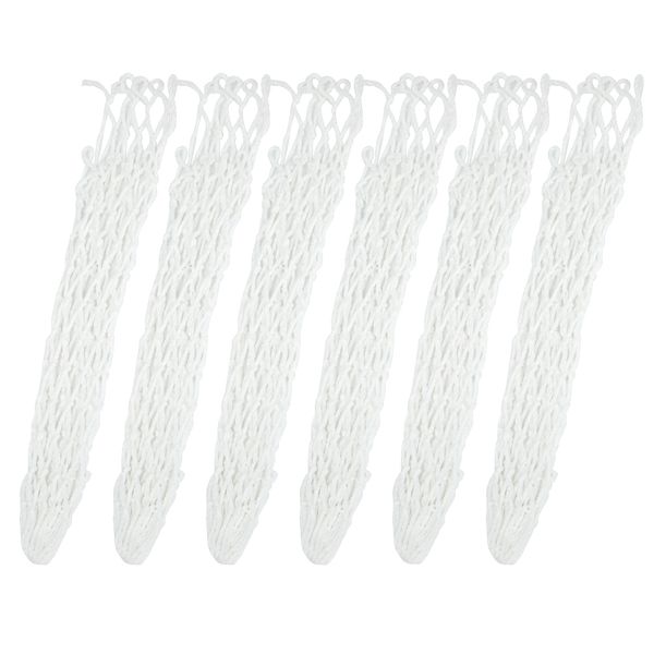6 Pieces Billiards Net Pocket White Bag