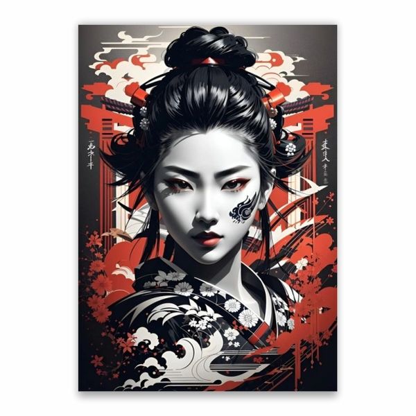 Japanese Lady Poster - A1