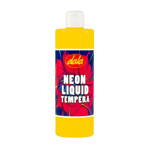 Dala Liquid Tempera Neon Yellow 250ml