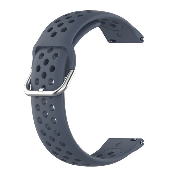 Silicone Sport Strap Compatible with Huawei Watch GT (20mm) 42mm -Grey