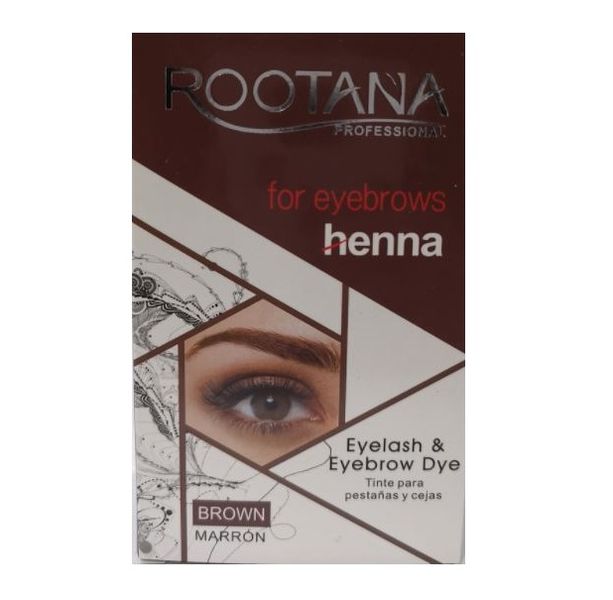 Eyelash and Eyebrow Henna Tint (Henna Brows) - Brown