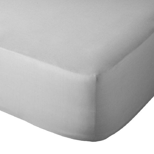 Sheraton 200TC 100% Cotton Percale Fitted Sheet – White