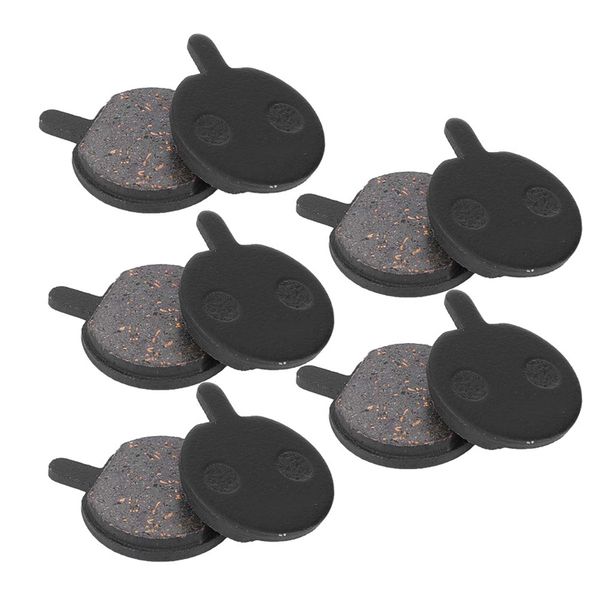 L-02 Black Resin MTB Disc Brake Pads - 5 Pairs