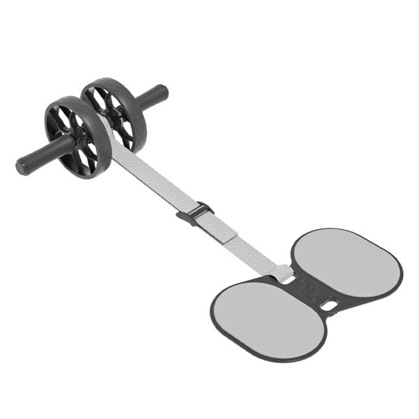 Ab Roller Wheel - Adjustable and Detachable Resistance Band
