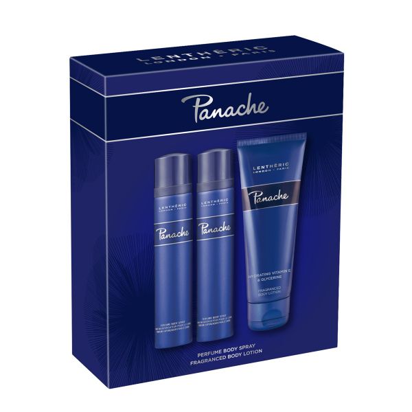 Lentheric Panache 2 x Perfume Body Spray 90ml &amp; Body Lotion 150ml
