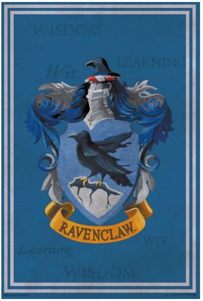 Harry Potter - Ravenclaw Crest Poster
