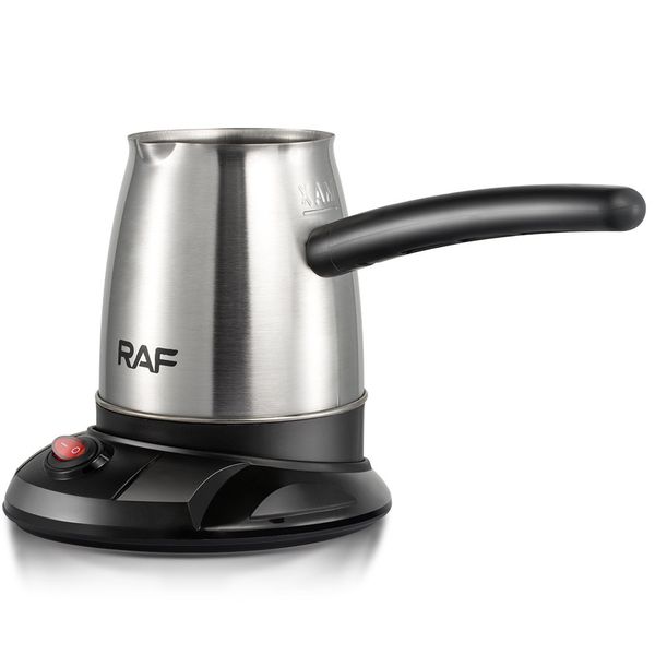 RAF Stainless Steel 0.5L 600w Turkish Coffee Maker Electric Coffee Pot