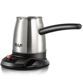 RAF Stainless Steel 0.5L 600w Turkish Coffee Maker Electric Coffee Pot ...