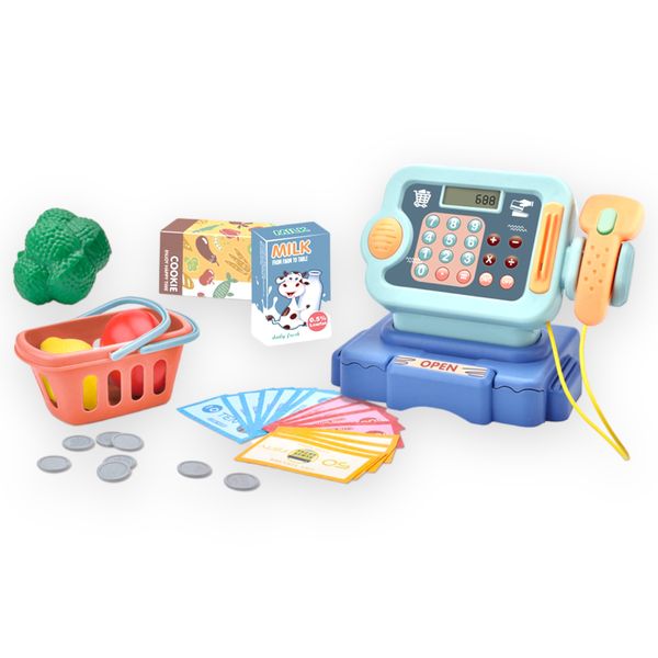 Multifunctional Electric Supermarket Cash Register Toy - Toys for Children