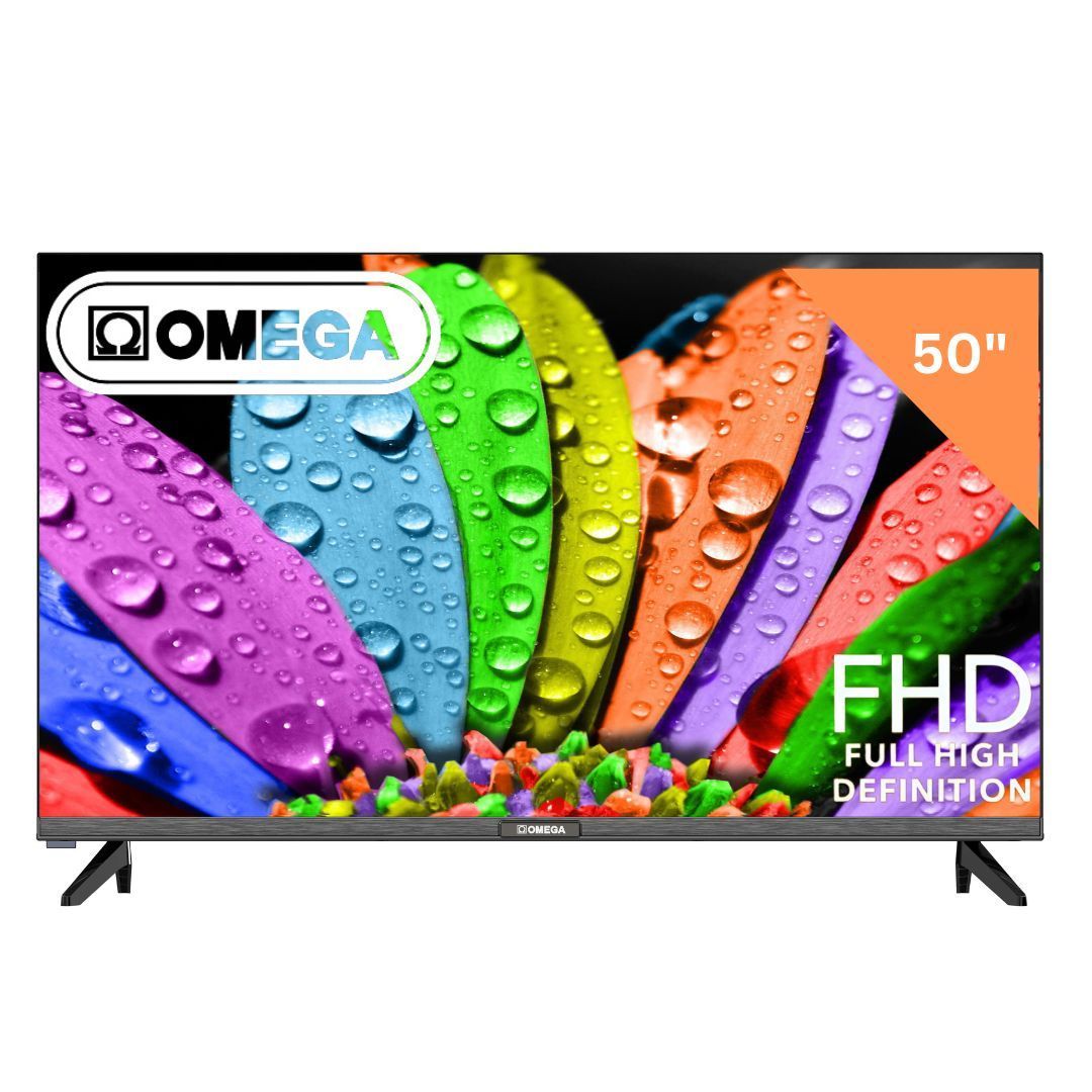 Omega 50" Full HD Smart TV - Sleek Design & Smarter Entertainment SLM-7502