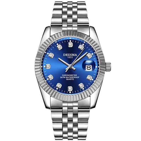 2025 Classic Detima Watch Men's Retro Quartz Business S