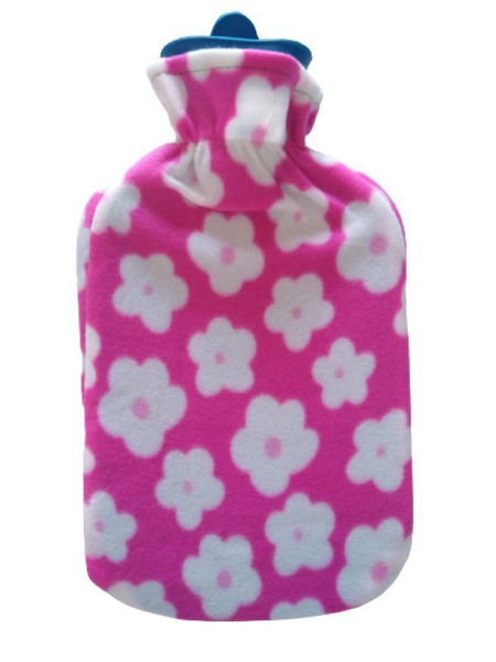 Fleece Covered Hot Water Bottle