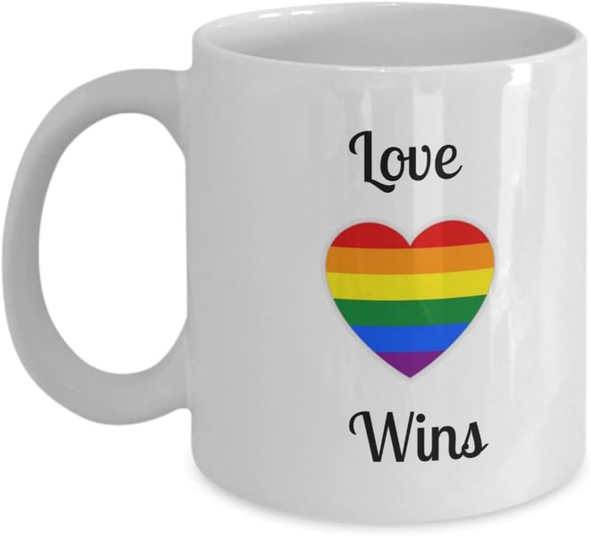 Love wins-Father's day-Valentines-Mother's day-Christmas Mug