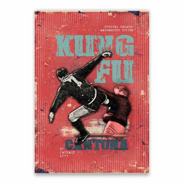 Kung Fu Cantona Poster - A1
