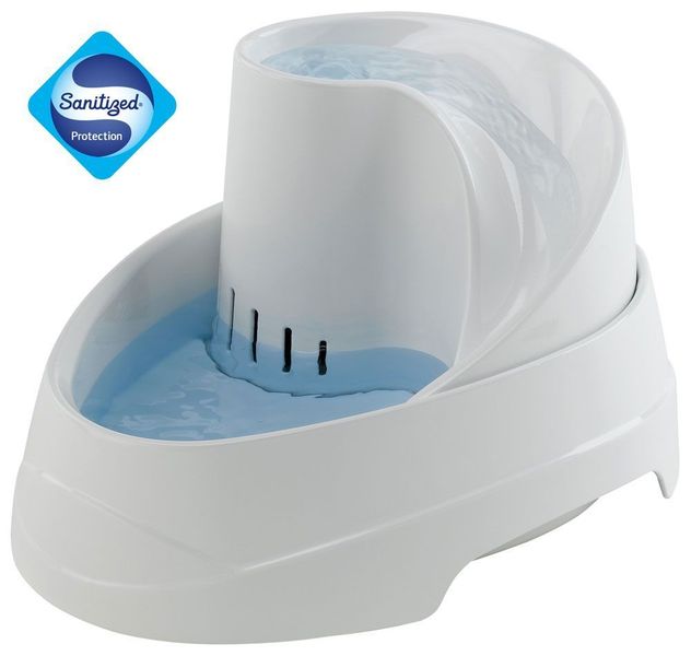 Ferplast Vega 2L Pet Water Fountain - Anti-Bacterial Sanitized Protection