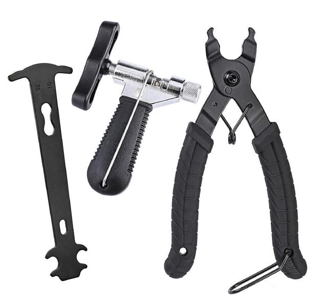 Bicycle Chain Tool 3 Piece Set - Essential for Mountain Bike Repairs