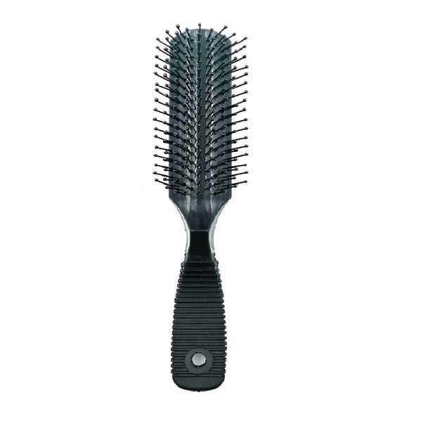 Brush Flat Thin Bristles Black 205mm