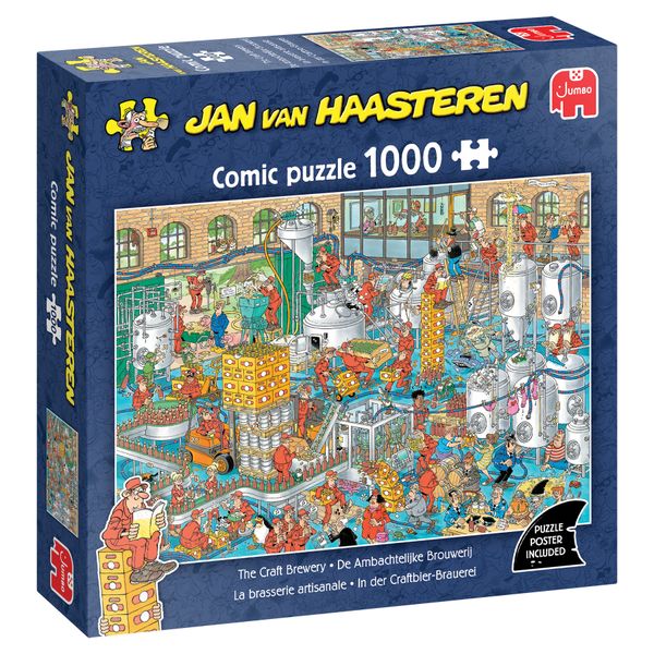 Jumbo Jan van Haasteren - The Craft Brewery Puzzle - 1000 Pieces