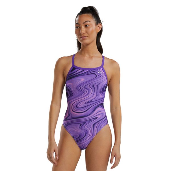 TYR Durafast Elite Vitality Diamondfit Purple